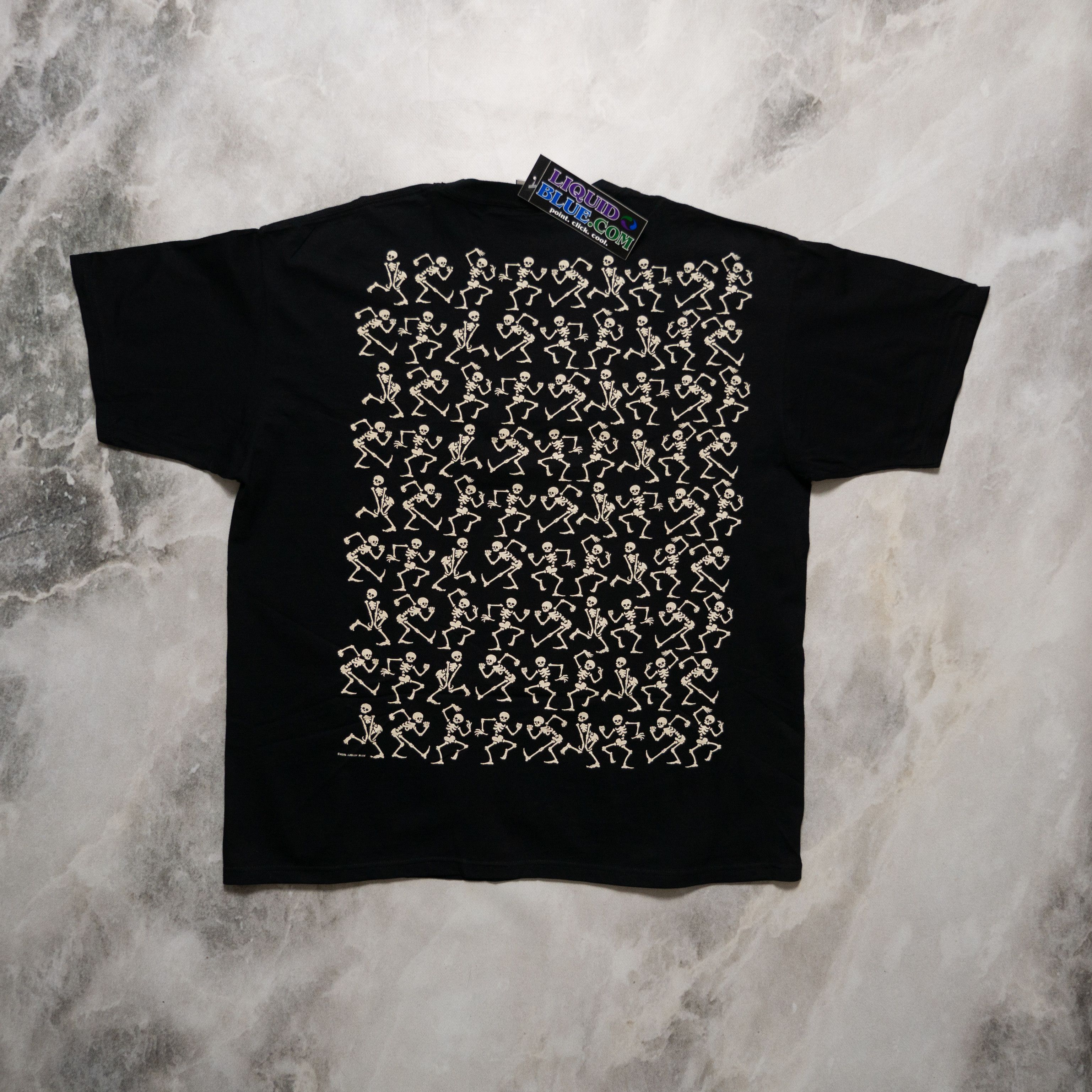 Liquid Blue × Vintage Vintage Liquid Blue Glow in Dark Dancing Dead Grateful XXL Size US XXL / EU 58 / 5 - 2 Thumbnail