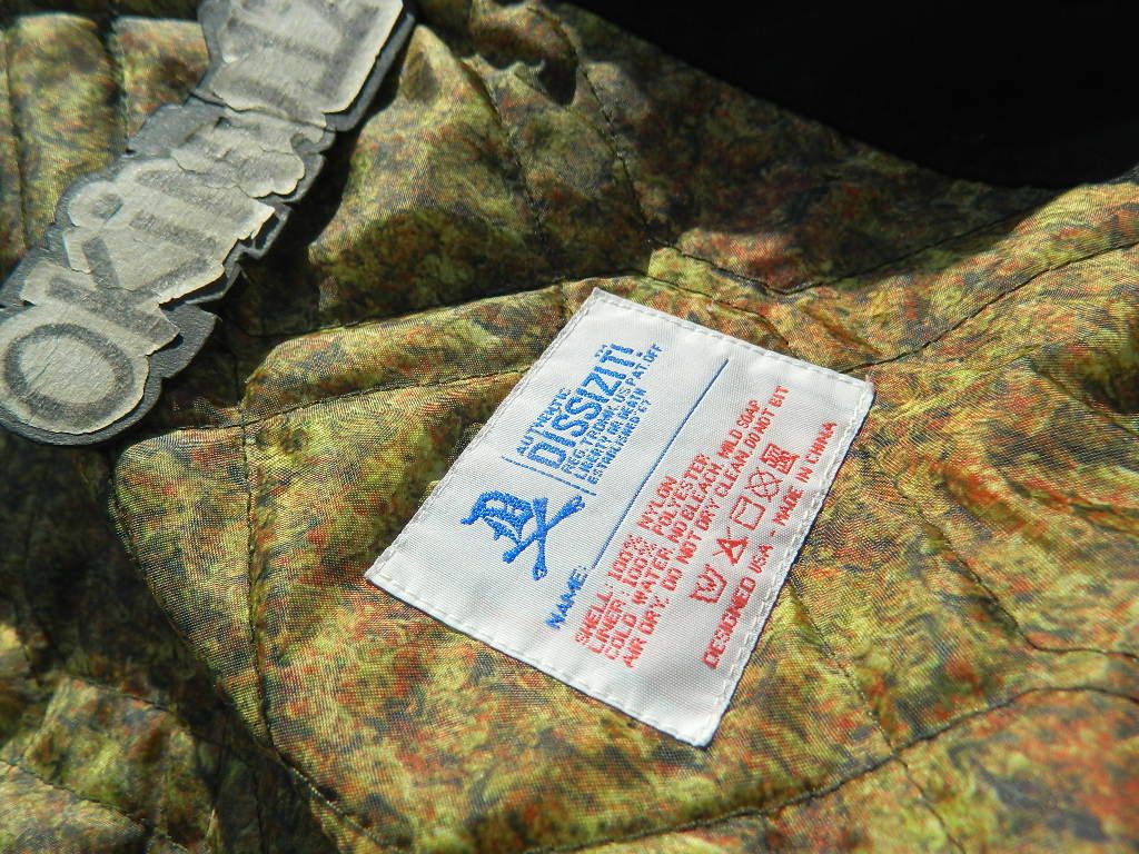 Dissizit Dissizit! "Liberty Or Death" Black Camo Bomber Jacket L Size US L / EU 52-54 / 3 - 12 Thumbnail