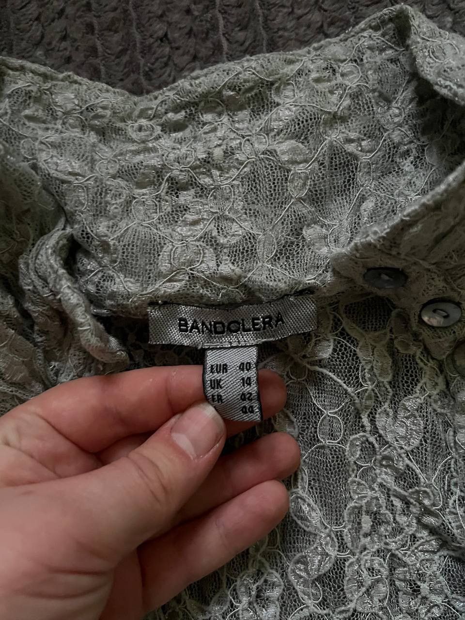If Six Was Nine × Le Grande Bleu (L.G.B.) × Vintage Vintage Y2K Retro Mesh Avantgarde Gabbana Style Opium Long Size US S / EU 44-46 / 1 - 8 Thumbnail