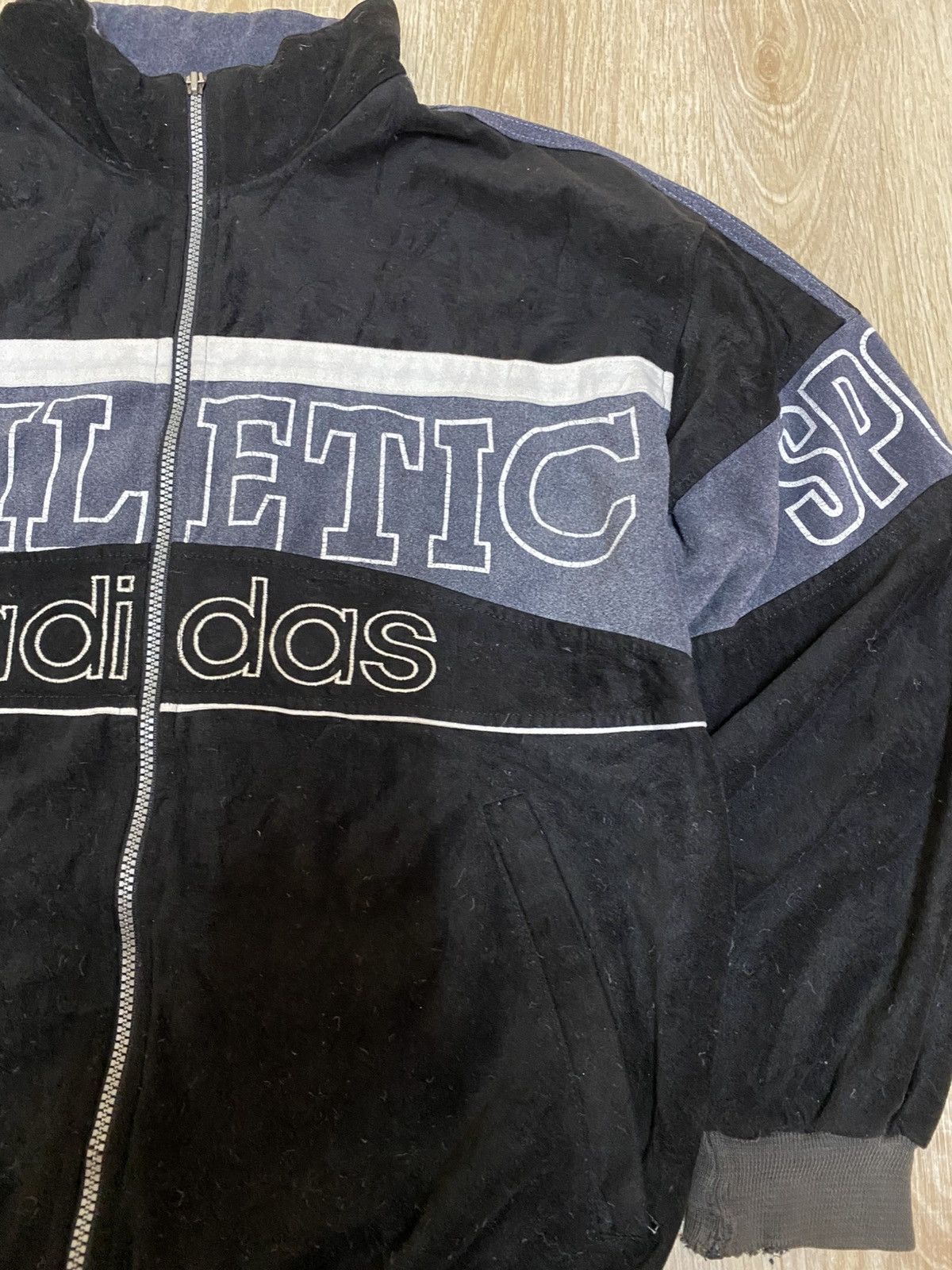 Adidas Vintage Adidas Athletics Sweat jacket Size US L / EU 52-54 / 3 - 2 Thumbnail