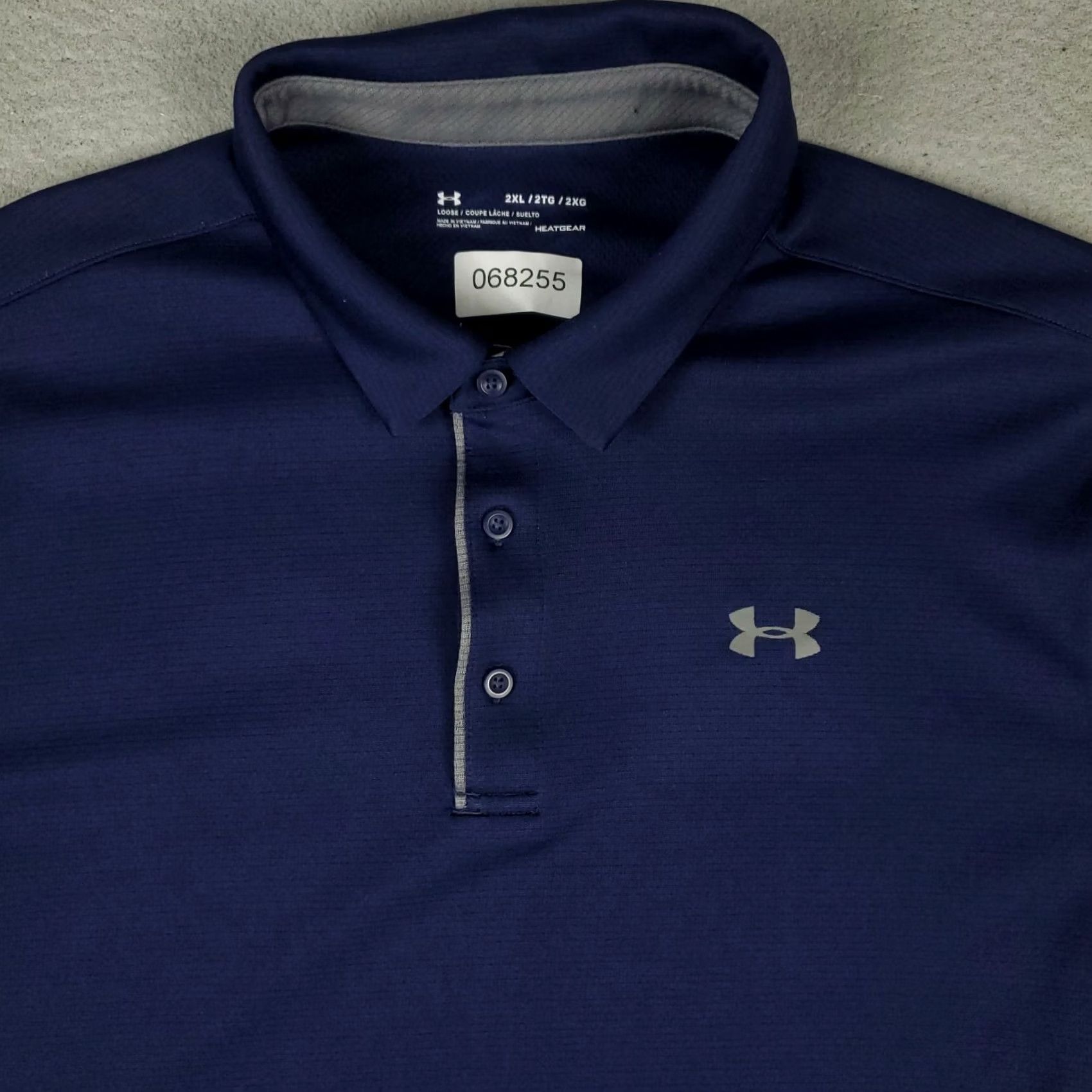Under Armour Under Armour Polo Shirt Mens Size 2XL Blue Golf Casual Short Sleeve Size US XXL / EU 58 / 5 - 2 Thumbnail