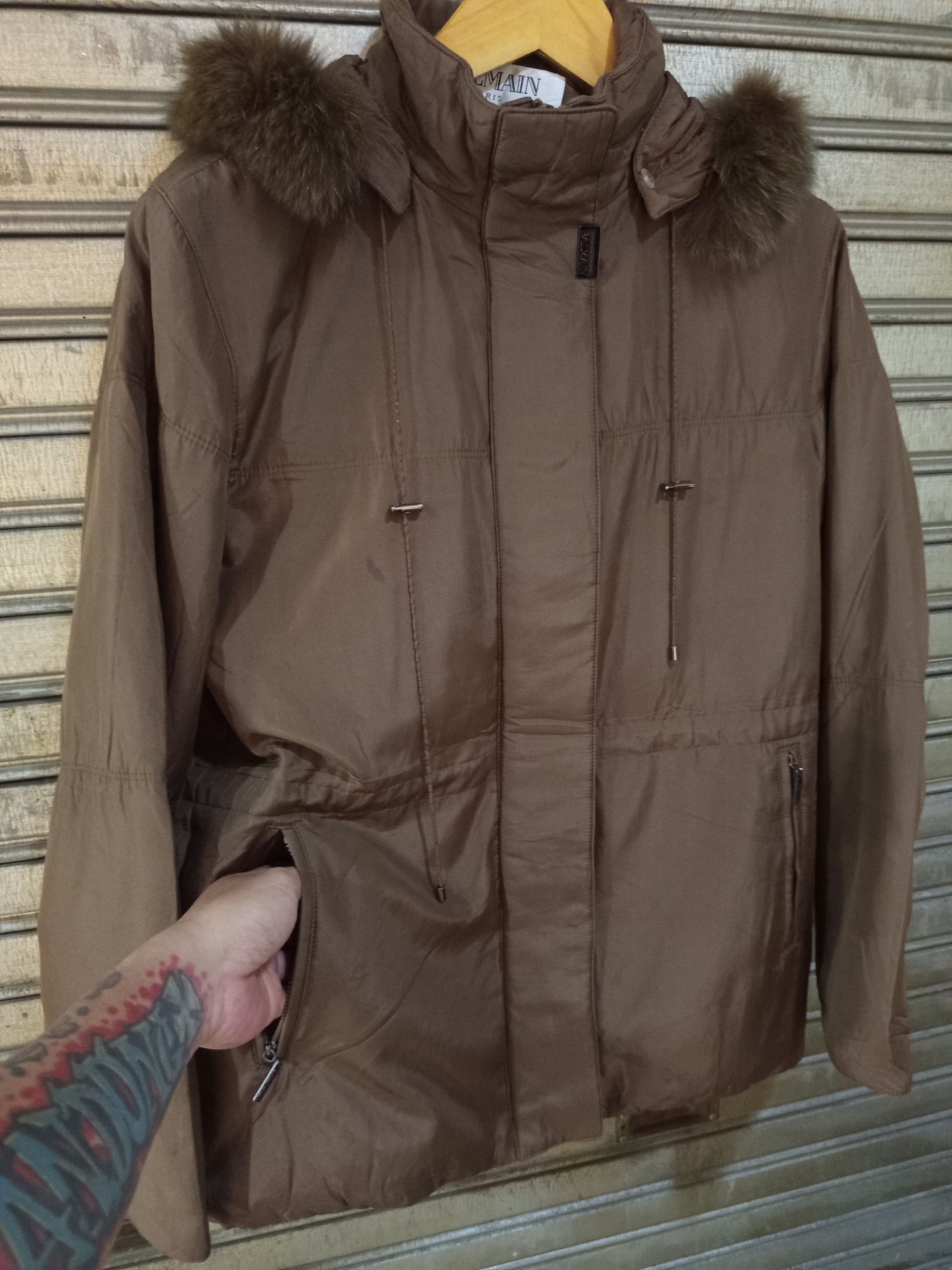 Balmain Balmain Paris Detachable Faux Fur Hood Jacket Size M / US 6-8 / IT 42-44 - 4 Thumbnail
