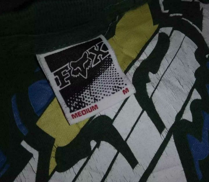 Fox Racing VTG 2000s Y2K Fox Racing 🐺🚴 BMX Motocross tshirt Size US M / EU 48-50 / 2 - 3 Thumbnail