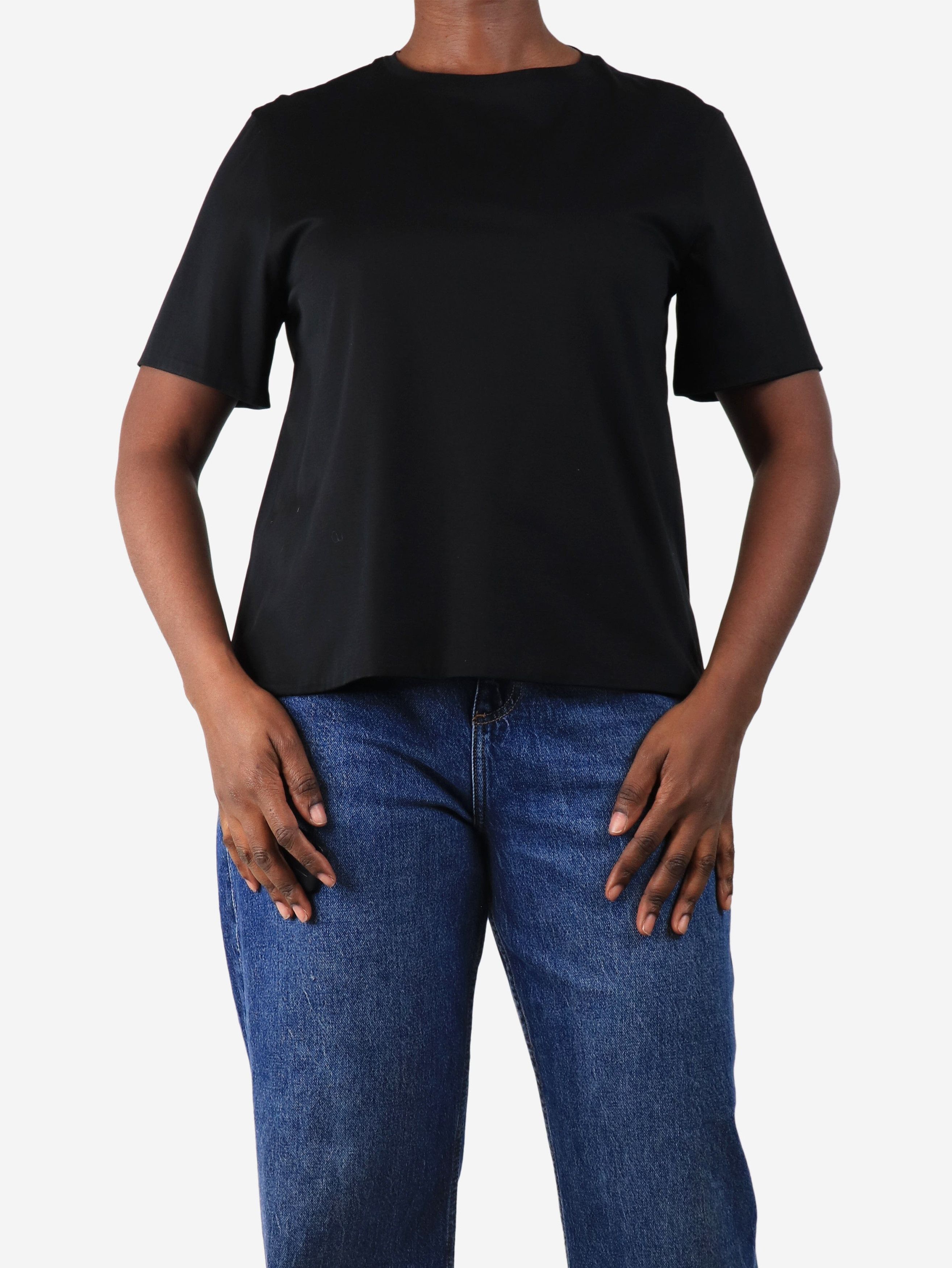 Balenciaga Black short-sleeved t-shirt - UK 12 Size M / US 6-8 / IT 42-44 - 1 Thumbnail