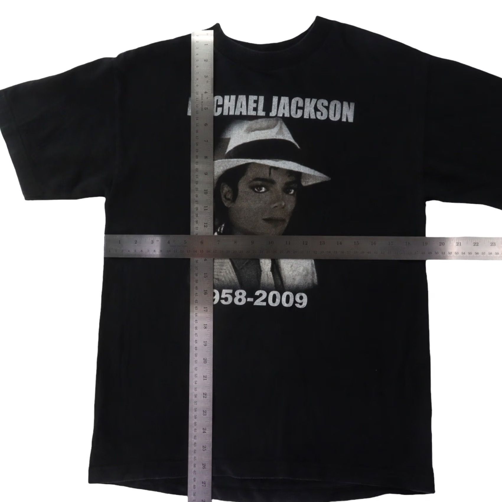 Vintage Vintage Michael Jackson Memorial T Shirt Black Mens Medium Y2K 2009 Tour Size US M / EU 48-50 / 2 - 2 Thumbnail