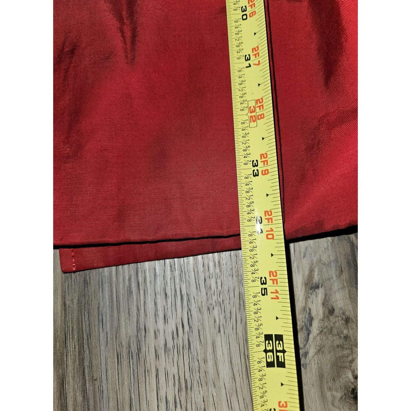 Tommy Hilfiger Tommy Hilfiger Coat Womens M Red Hooded Belted Trench Lined Twill Classic Button Buckle Pockets Mid-Length Apparel Womens Size M / US 6-8 / IT 42-44 - 5 Thumbnail