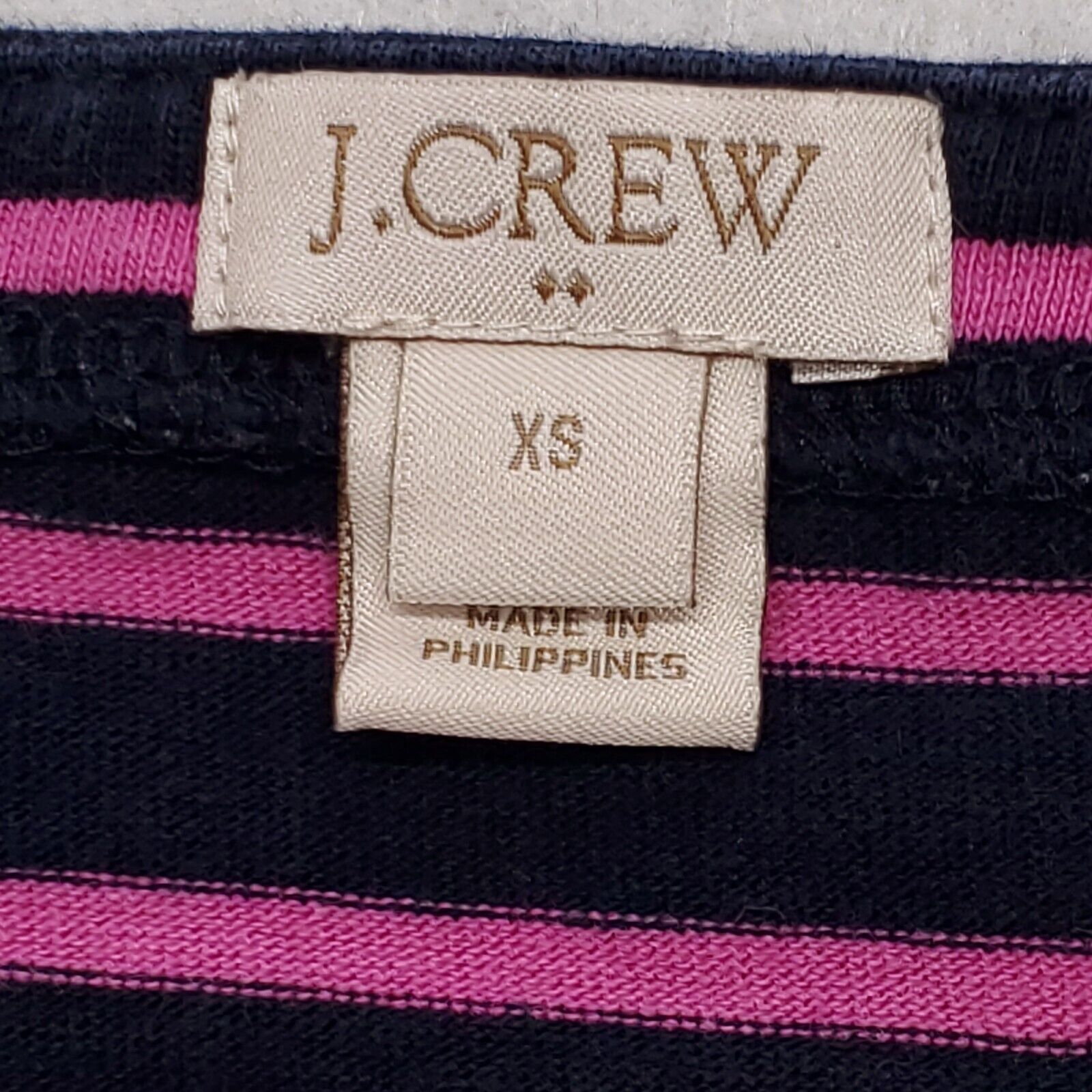 J.Crew JCrew Casual Pullover T Shirt Womens Size Extra Small Purple Size XS / US 0-2 / IT 36-38 - 3 Thumbnail