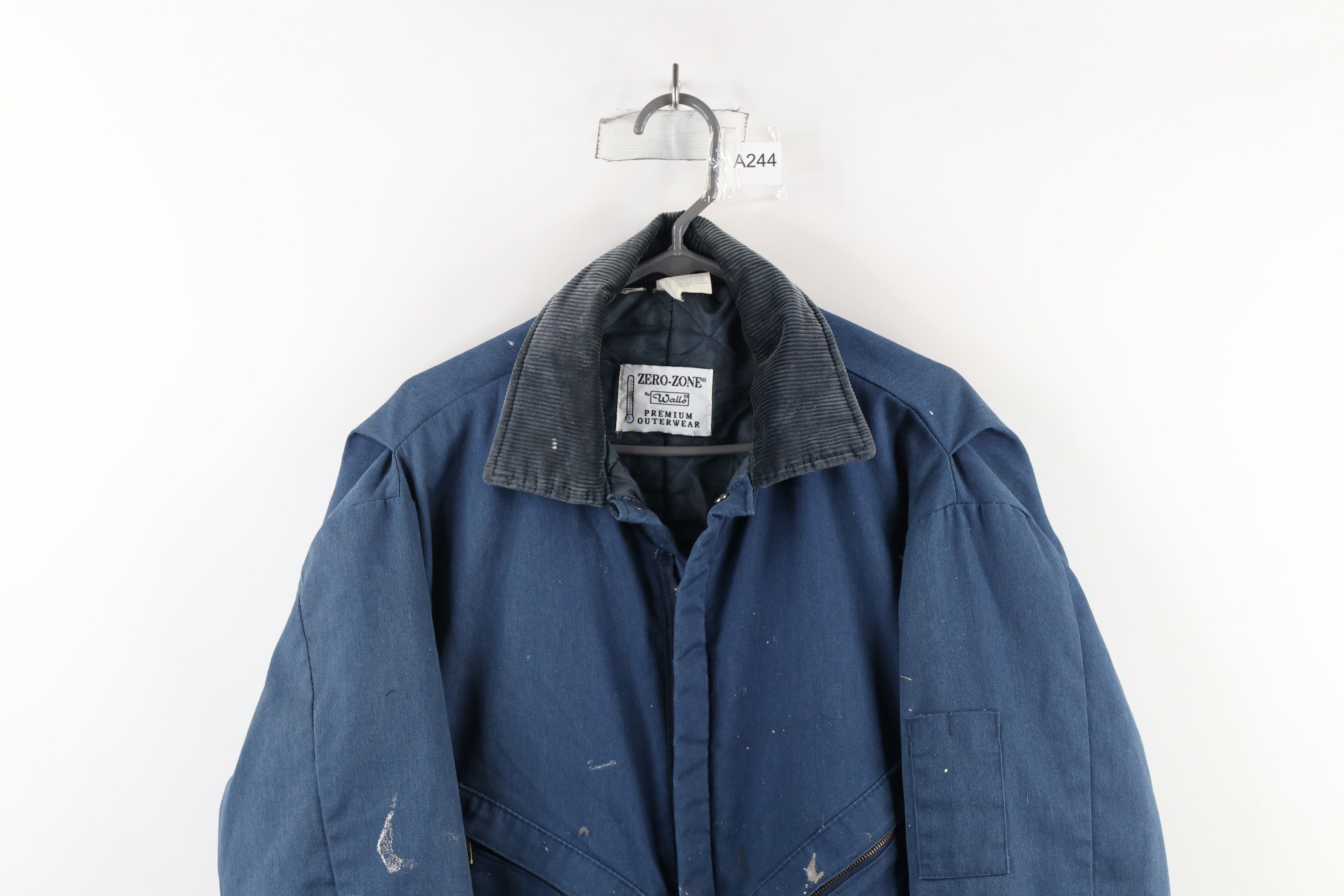 Vintage × Walls Vintage 90s Walls Thrashed Insulated Quilted Coveralls Size US XL / EU 56 / 4 - 4 Thumbnail