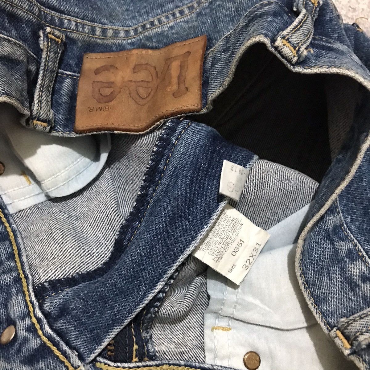 Japanese Brand × Vintage Lee vintage jeans denim ballon jeans Size US 32 / EU 48 - 4 Thumbnail