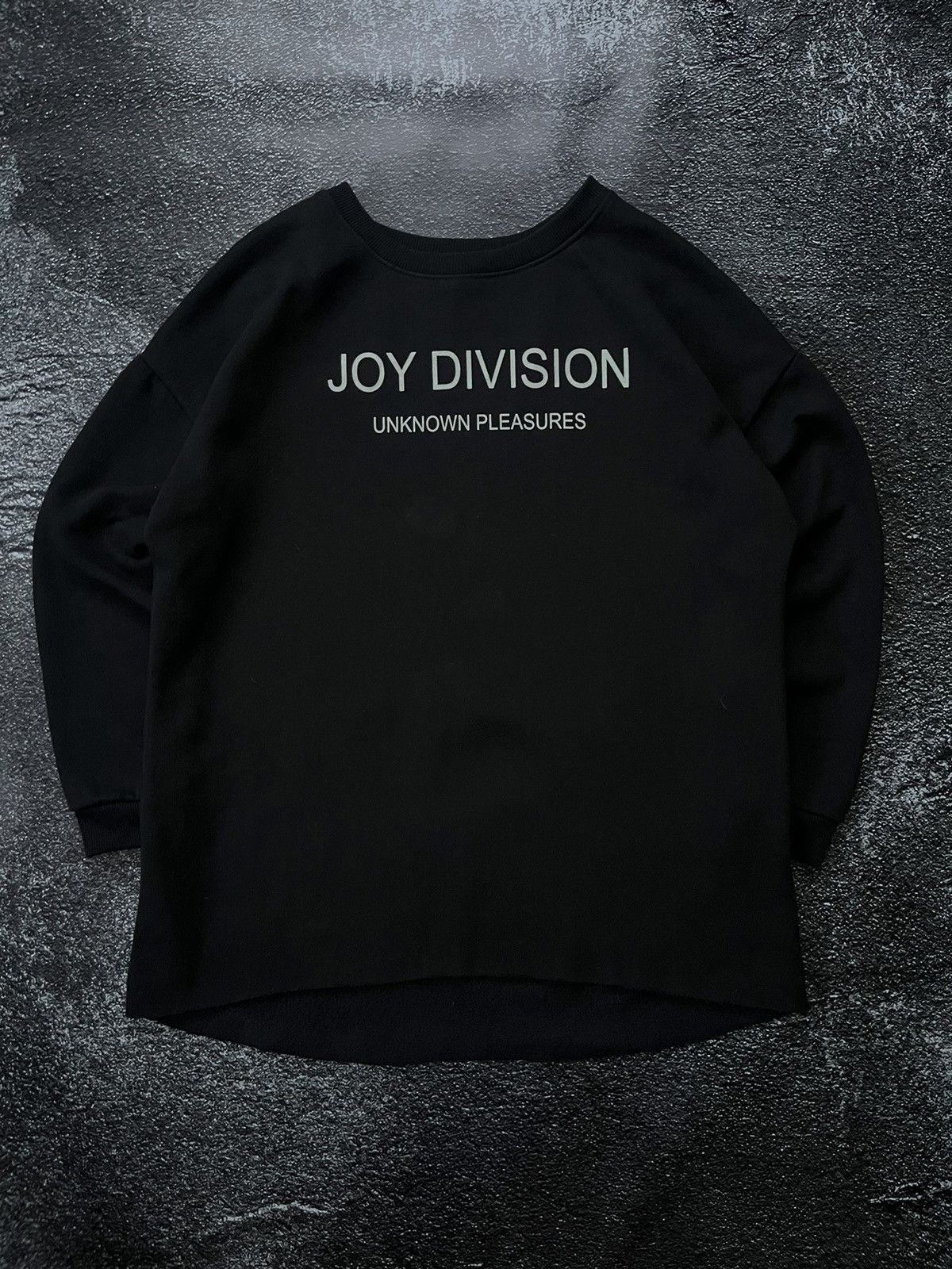 Joy Division destroyed Zara Joy Division white print Long Sweatshirt Zara Size M / US 6-8 / IT 42-44 - 2 Thumbnail