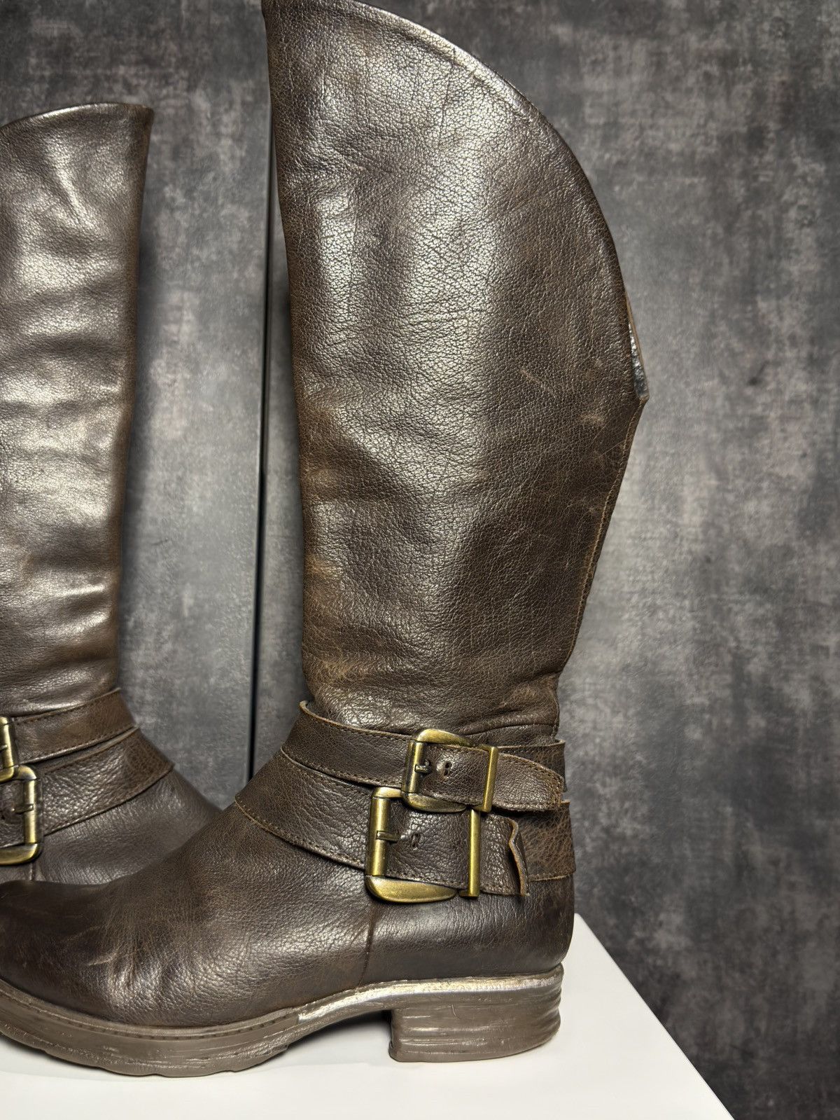 Vintage Vintage Leather Boots AS98 Guidi Balenciaga Dirk Owens Yohji Size US 8 / IT 38 - 4 Thumbnail