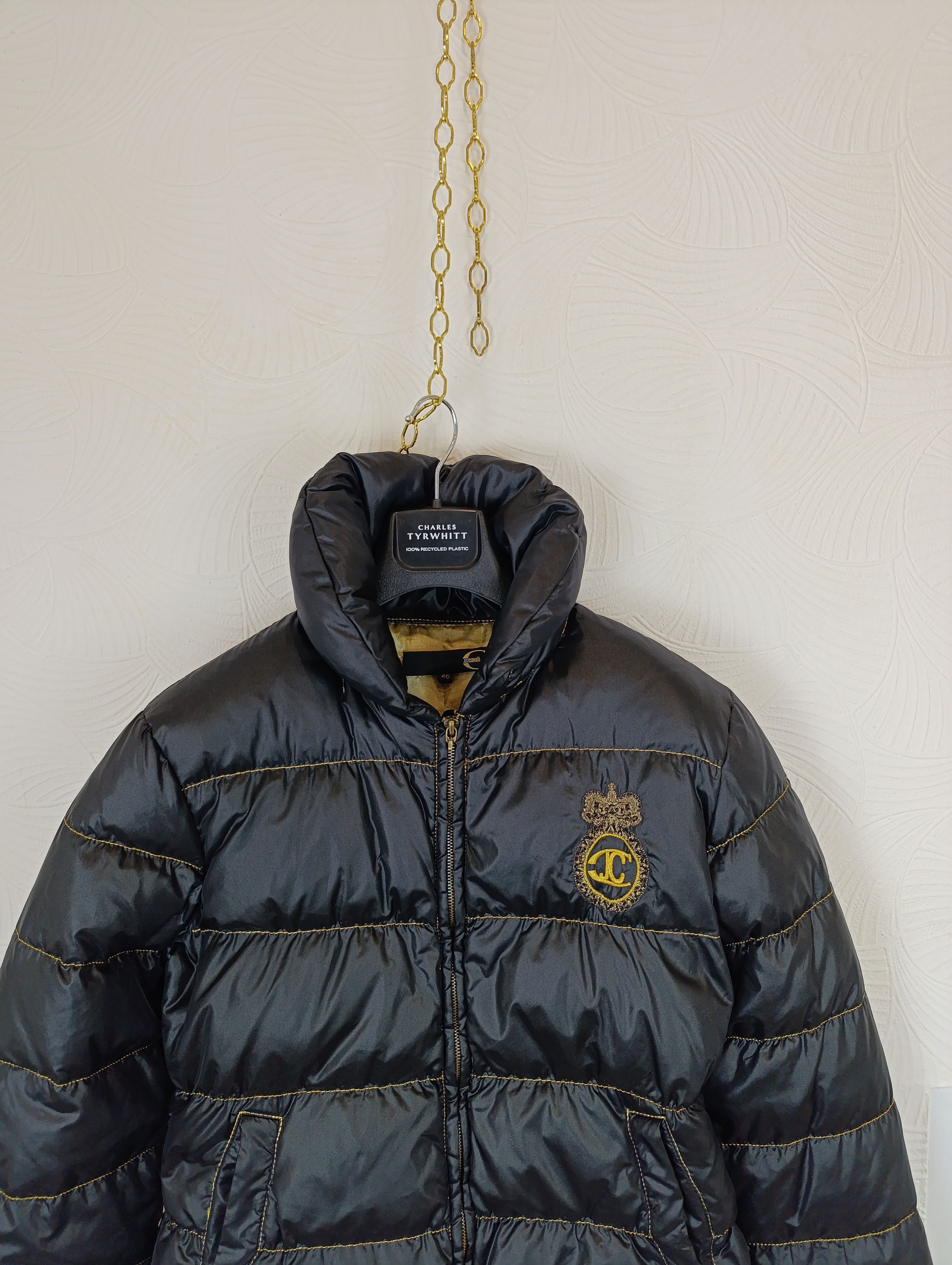 Just Cavalli JUST BY ROBERTO CAVALLI VINTAGE WOMENS PUFFER JACKET Size L / US 10 / IT 46 - 2 Thumbnail