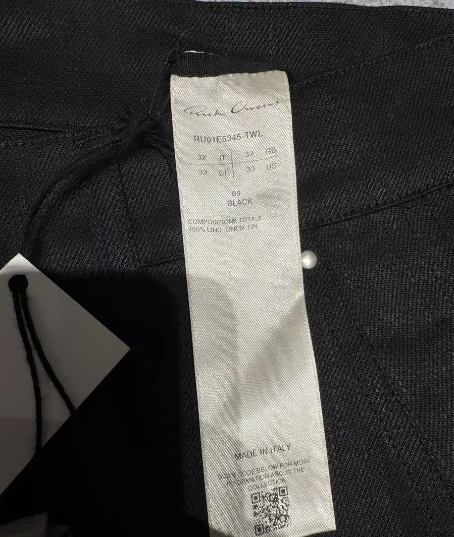 Rick Owens Rick Owens Mainline SS25 Stefan Cargo Pants Size US 32 / EU 48 - 4 Thumbnail