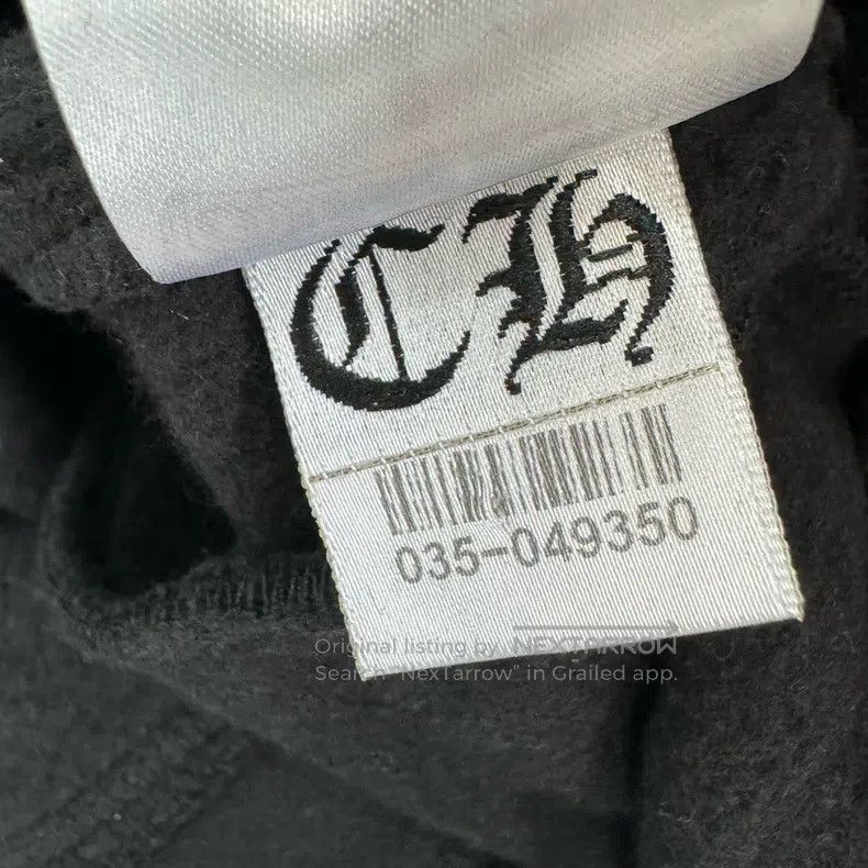 Chrome Hearts CHROME HEARTS Size S Black and white logo scroll pants Size US 30 / EU 46 - 5 Thumbnail