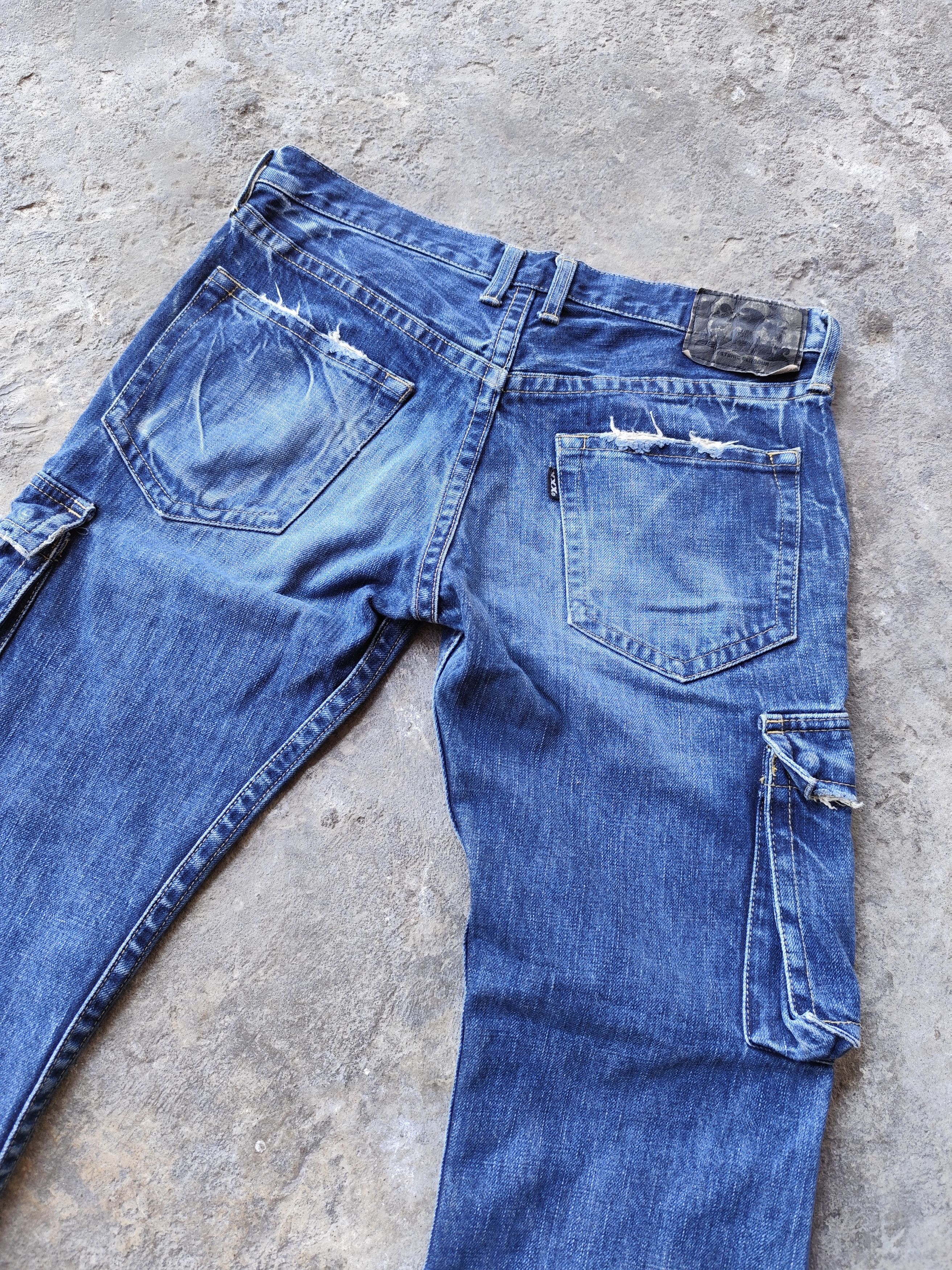 Hysteric Glamour Hysteric Glamour Distressed Faded multi pocket Size US 30 / EU 46 - 12 Thumbnail