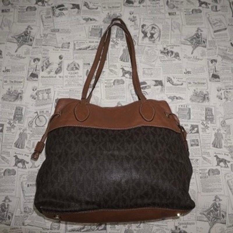 Michael Kors Vintage Y2K Michael kors MK 2000s leather tote shoulder bag Size ONE SIZE - 2 Thumbnail