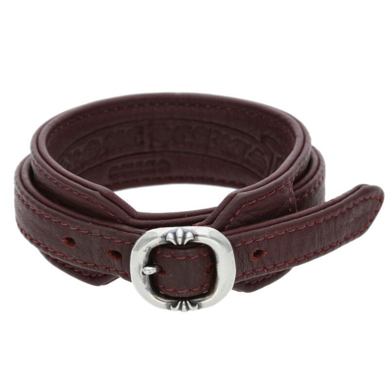 Chrome Hearts Rock and Roll Leather Bracelet Size ONE SIZE - 1 Thumbnail