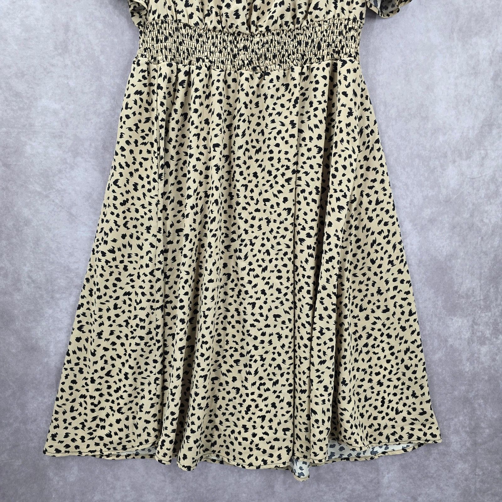 Other Bloomchic Print Flutter Flowy Flare Midi Dress XL NWOT Size XL / US 12-14 / IT 48-50 - 4 Thumbnail