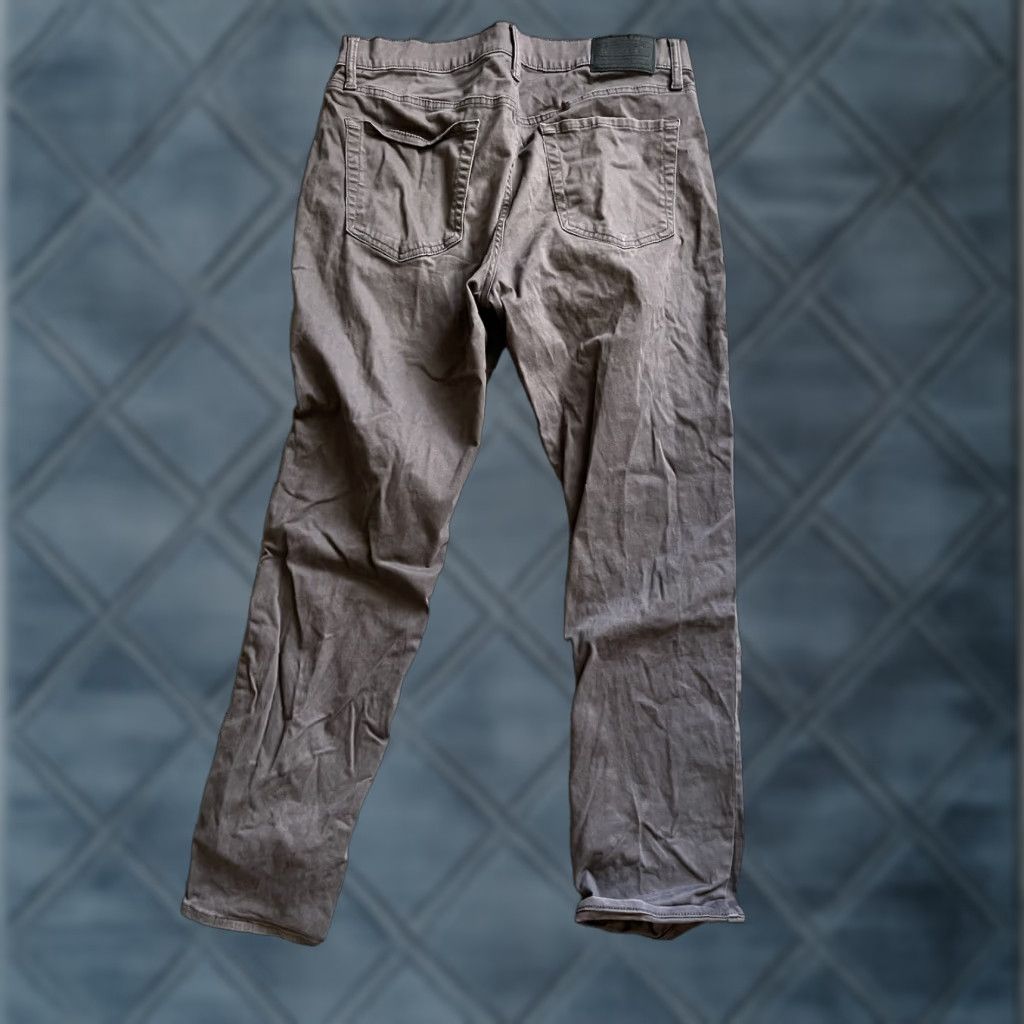 Lucky Brand Lucky Brand Men's 121 Heritage Slim Straight Leg Pants Brown 33x30 Stretch Size US 33 - 1 Thumbnail