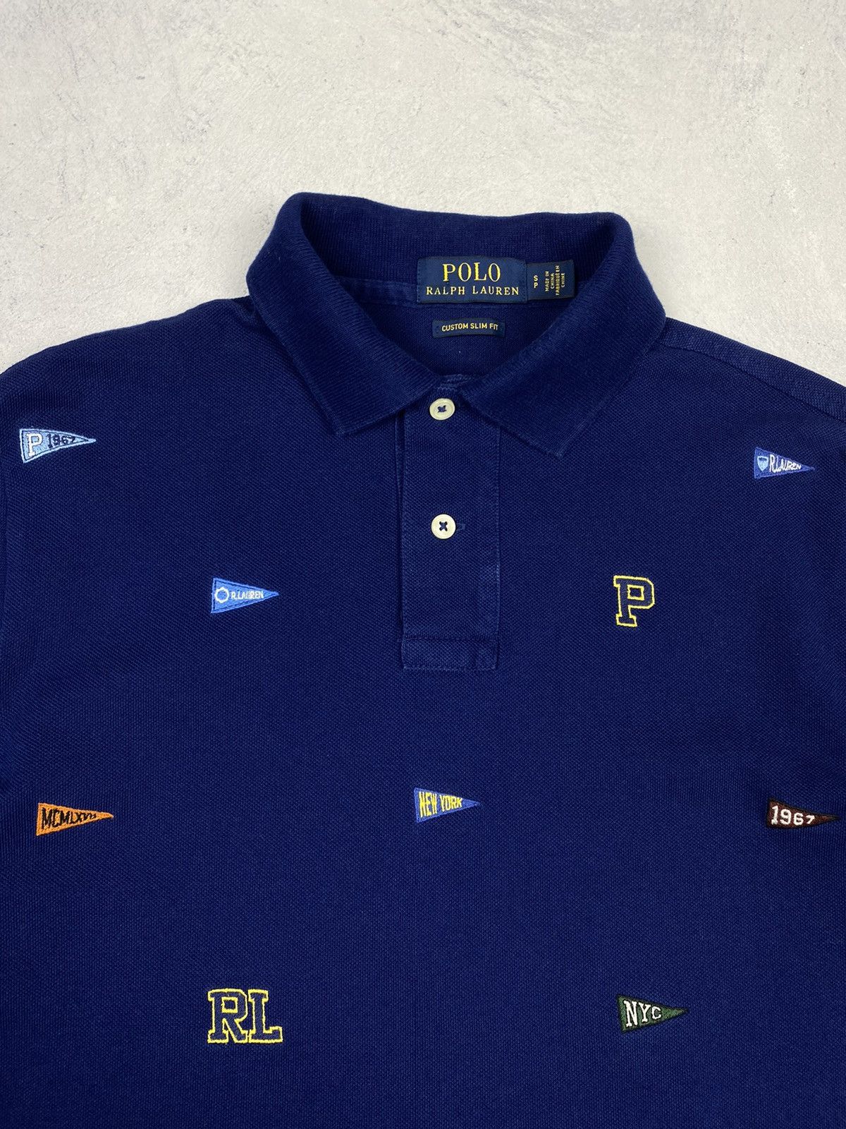 Polo Ralph Lauren Polo Ralph Lauren Designer Monogram Logo T Shirt Size US S / EU 44-46 / 1 - 5 Thumbnail