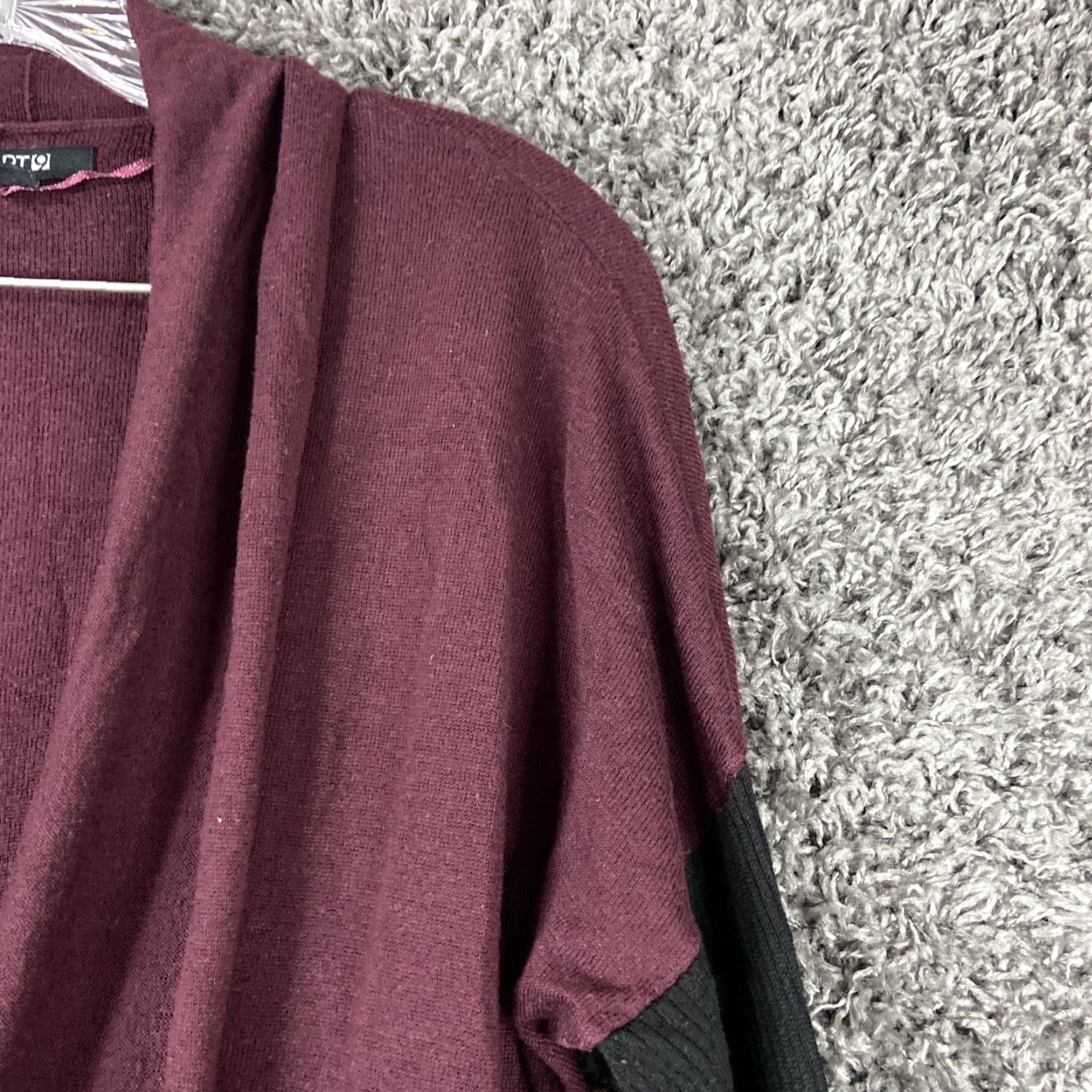 Apt. 9 Apt 9 Cardigan Womens M Long Sleeve Red Black Sweater Colorful Size M / US 6-8 / IT 42-44 - 3 Thumbnail