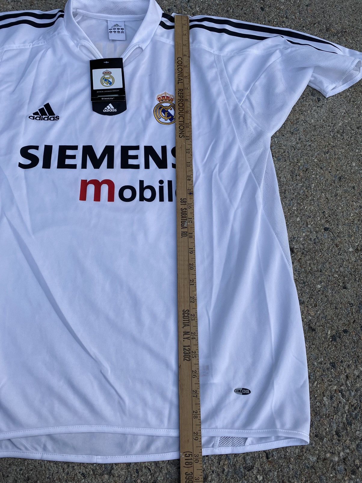 Adidas × Vintage 04/05 Adidas Real Madrid Raul authentic football jersey Size US XL / EU 56 / 4 - 7 Thumbnail