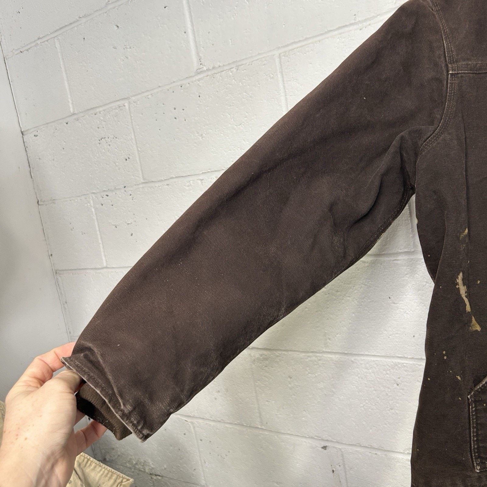 Carhartt Vintage Carhartt Sherpa-Lined Ridge Coat “Dark Brown” WC061 Size US L / EU 52-54 / 3 - 7 Thumbnail