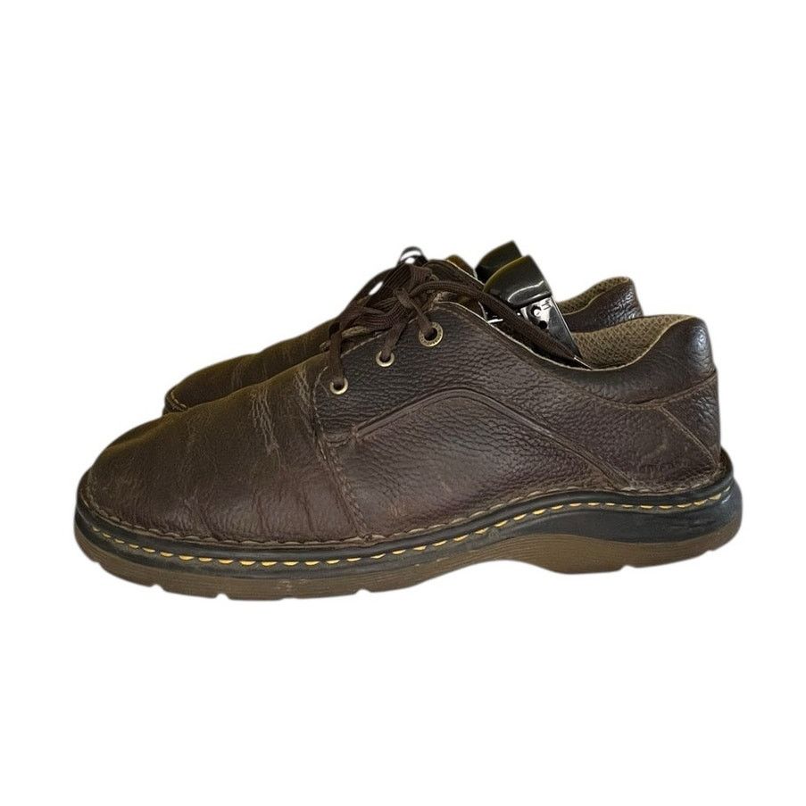 Dr Martens Dr. Martens Brown Pebble Leather Oxford Shoes Size 11 Us, Men's