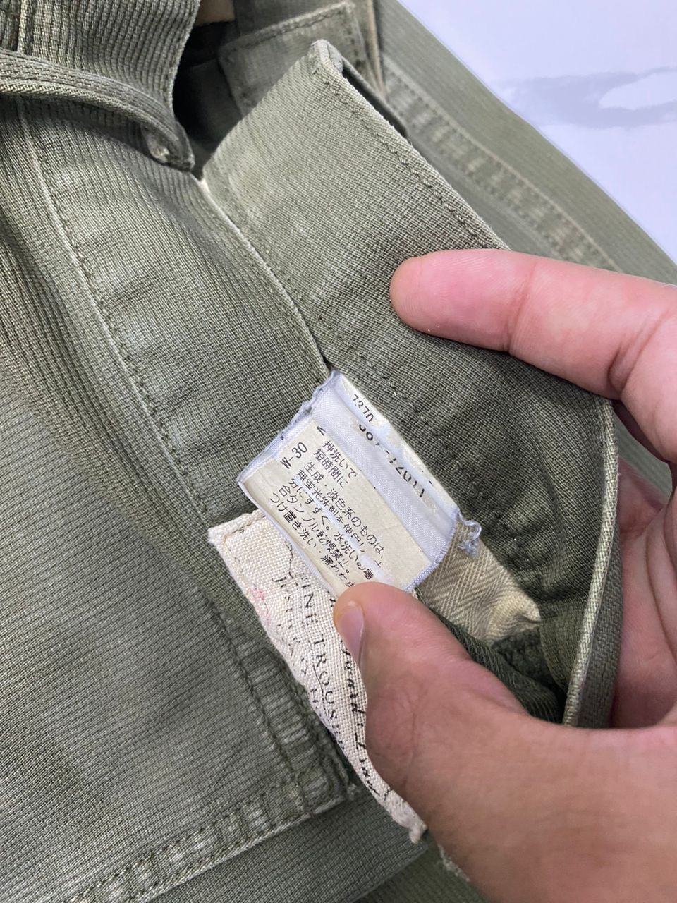 Japanese Brand RUGGED FACTORY FATIGUE WORKERS PANTS Size US 30 / EU 46 - 8 Thumbnail