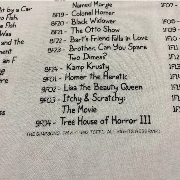 The Simpsons Distressed vintage the Simpsons tv 100 series film movie Size US XL / EU 56 / 4 - 4 Thumbnail