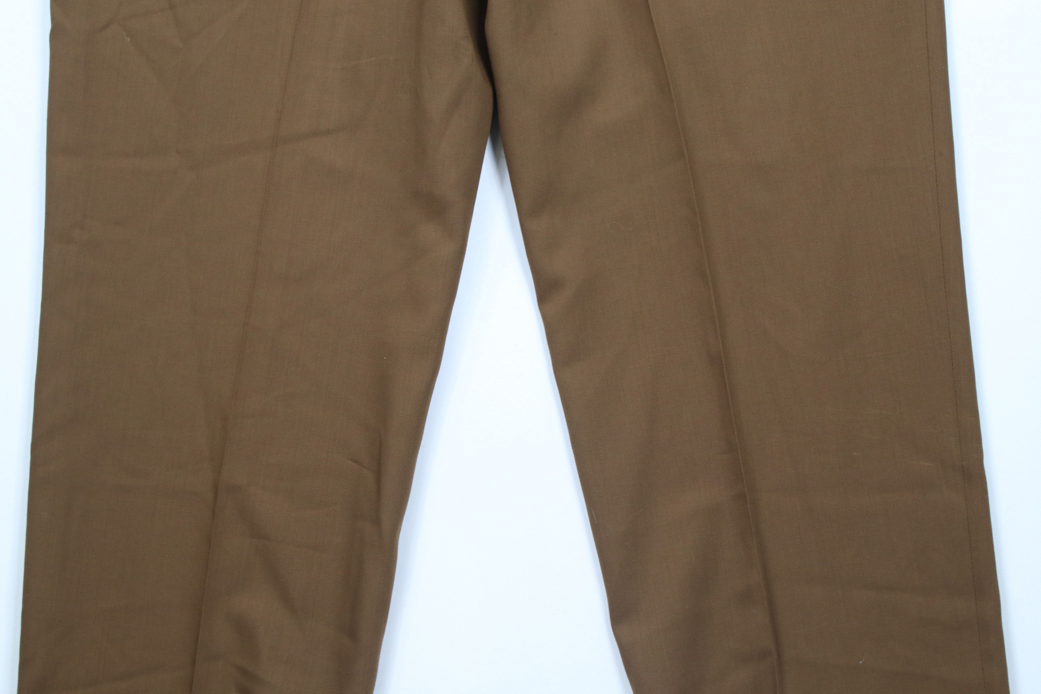 Vintage Vintage 90s Streetwear Wide Leg Super 100s Wool Chino Pants Size US 36 / EU 52 - 13 Thumbnail