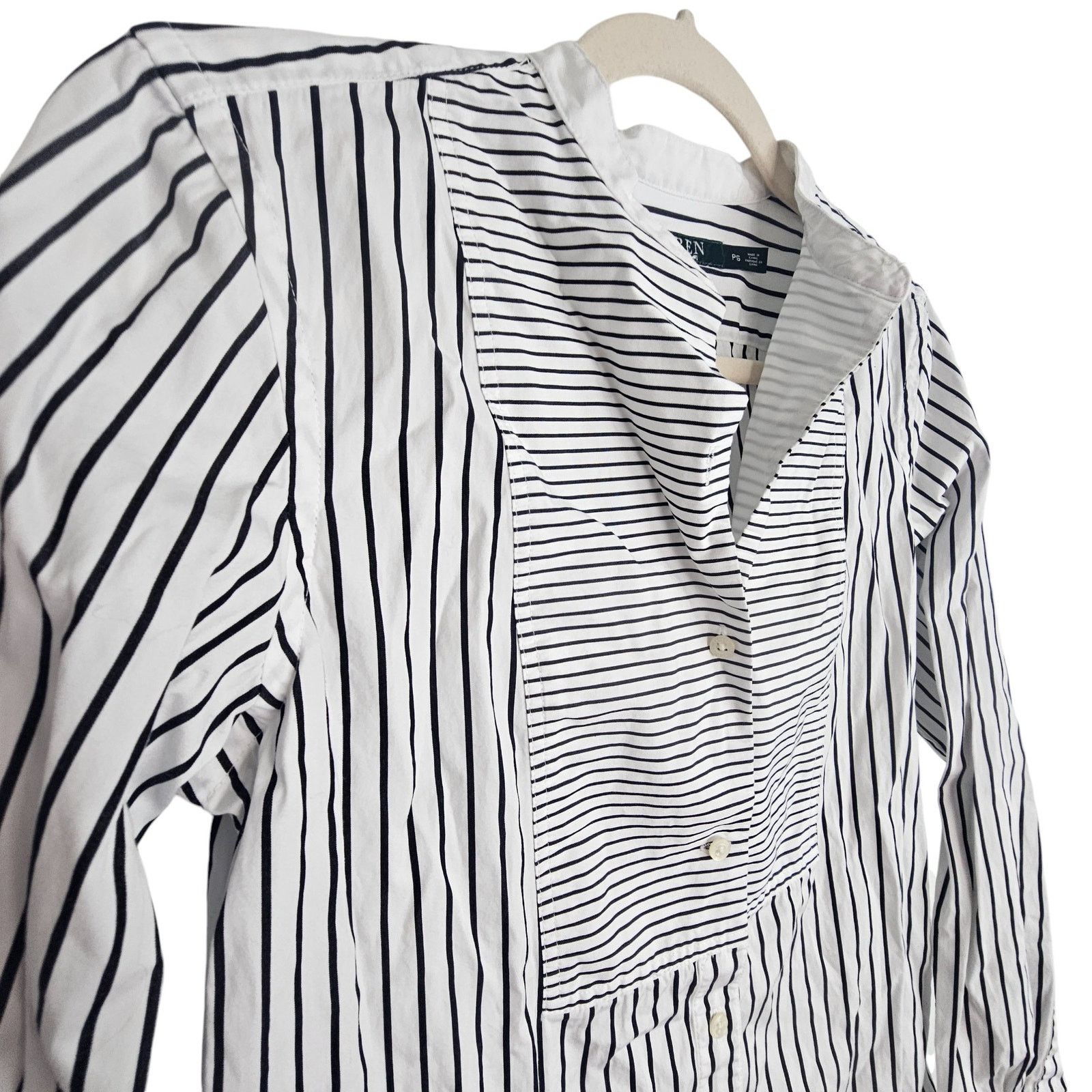 Lauren Ralph Lauren Lauren Ralph Lauren Womens Striped Cotton Tunic PS Classic Size S / US 4 / IT 40 - 5 Thumbnail
