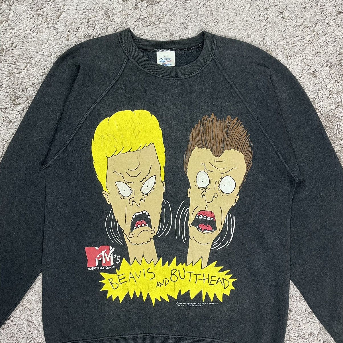 Cartoon Network Vintage 90’s MTV Beavis and Butthead Sweatshirt Size US L / EU 52-54 / 3 - 5 Thumbnail