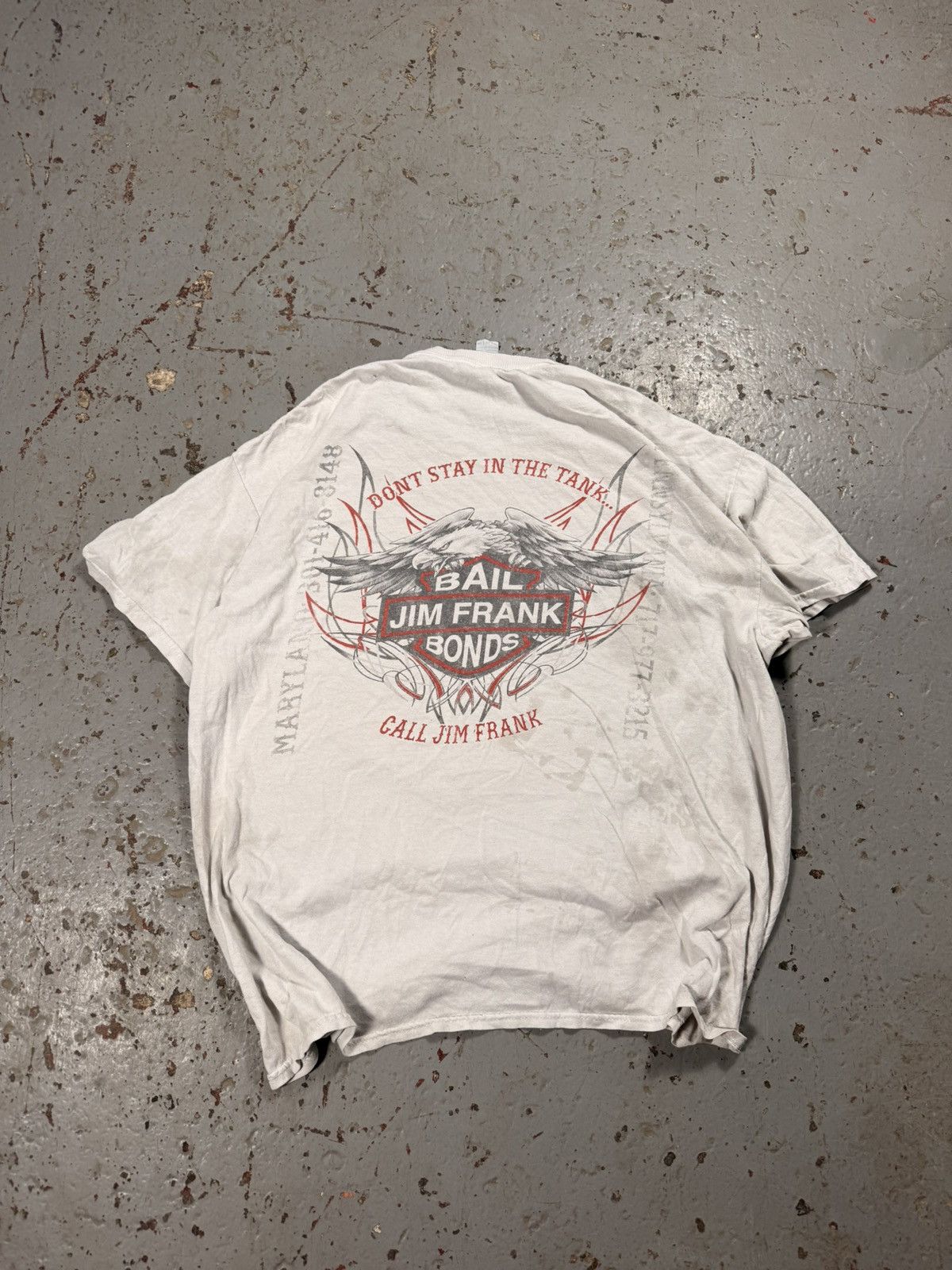 Vintage Vintage Harley Style Bail Gym Tee Size US XL / EU 56 / 4 - 5 Thumbnail