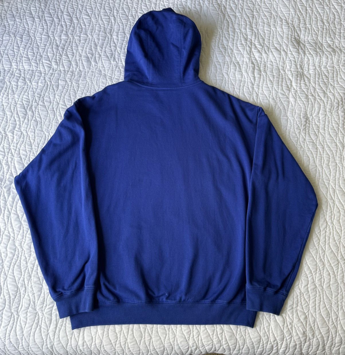 Versace Versace Milano Logo Hoodie Blue Mitchel Fit Fits XL Size US XL / EU 56 / 4 - 2 Thumbnail