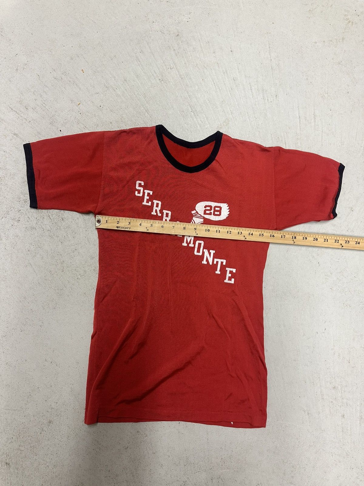Vintage Serramonte Track Ringer Tee Size US S / EU 44-46 / 1 - 5 Thumbnail