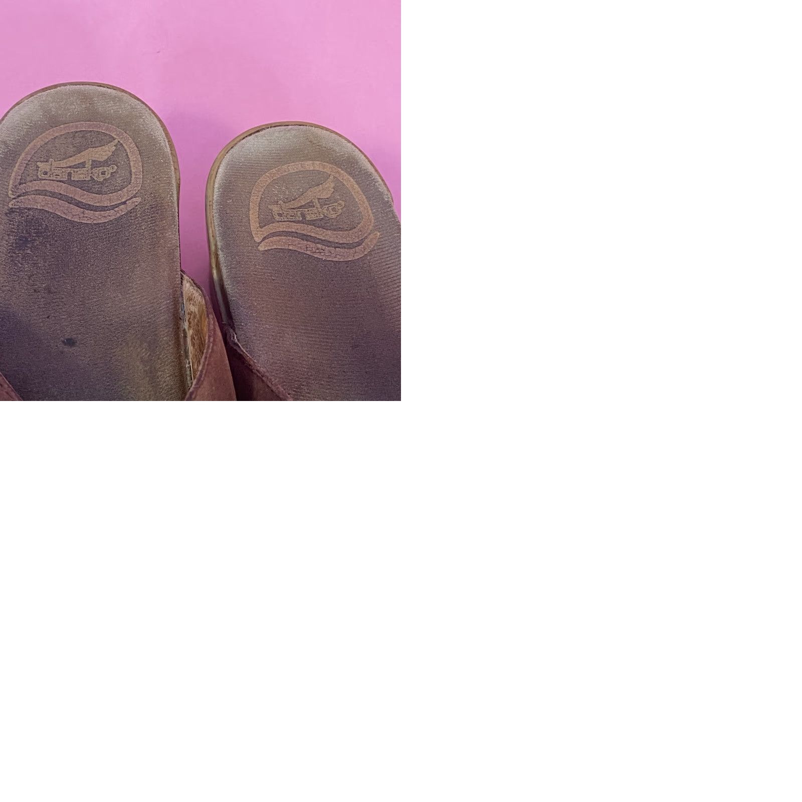 Dansko Dansko Sophie Brown Leather Buckle Double Strap Block Sandal Sz Eu 38 US 7.5 Womens Size US 8 / IT 38 - 9 Thumbnail