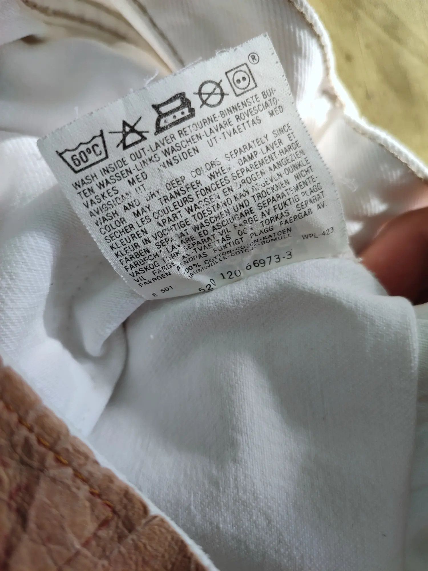 Levi's × Levi's Vintage Clothing Levis 501 Usa vintage white denim Size US 30 / EU 46 - 9 Thumbnail