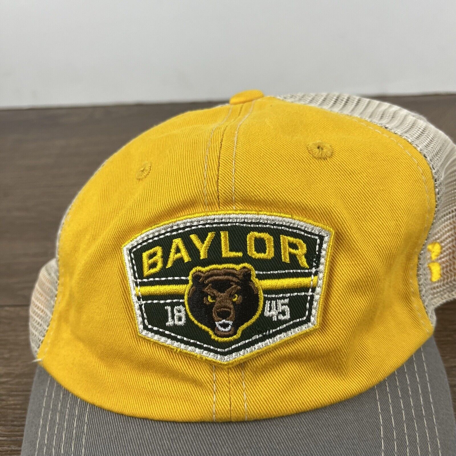 Other Baylor Bears Snapback Hat Yellow Cap Adjustable Yellow Adult Size ONE SIZE - 7 Thumbnail
