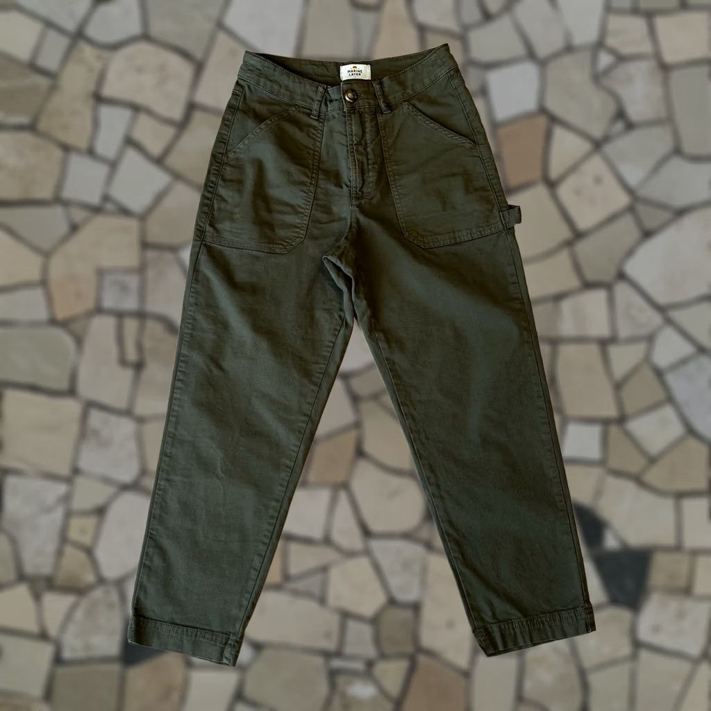 Marine Layer Marine Layer Utility Military Pant Maya Straight Olive Women’s 6 Jacket? Size 28" / US 6 / IT 42 - 1 Thumbnail