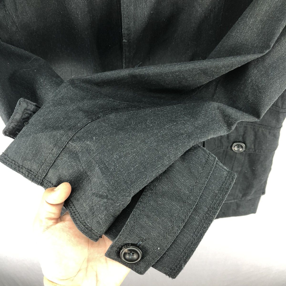 Zara Vintage 00’s Zara Man Double Breasted Zipper Jacket Size US M / EU 48-50 / 2 - 15 Thumbnail