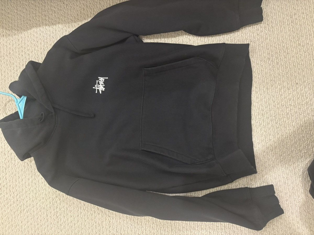 Stussy black large stussy hoodie Size US L / EU 52-54 / 3 - 1 Thumbnail