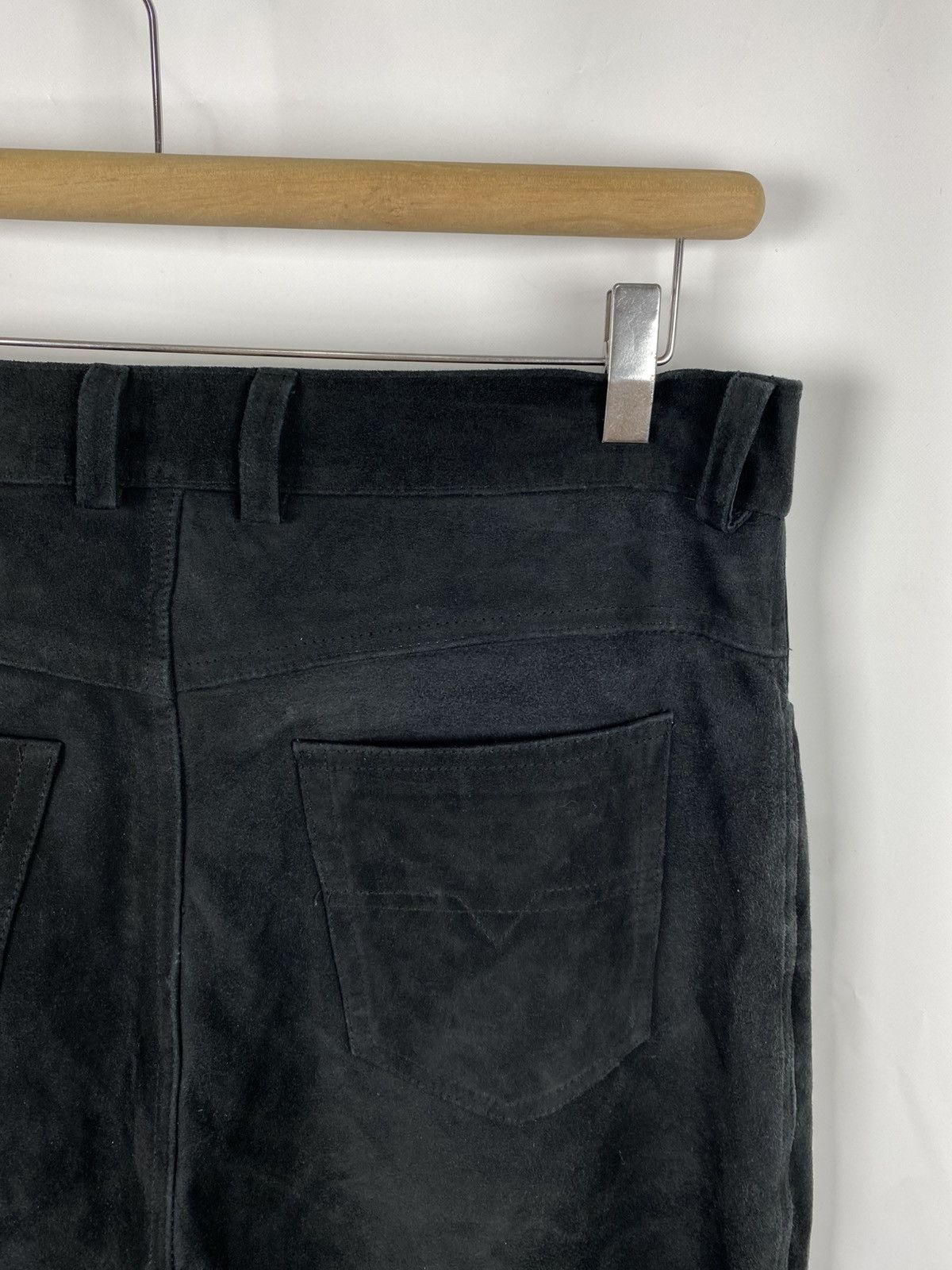 Leather Joy Genuine Leather Suede Pants Men size 44 Size US 36 / EU 52 - 5 Thumbnail