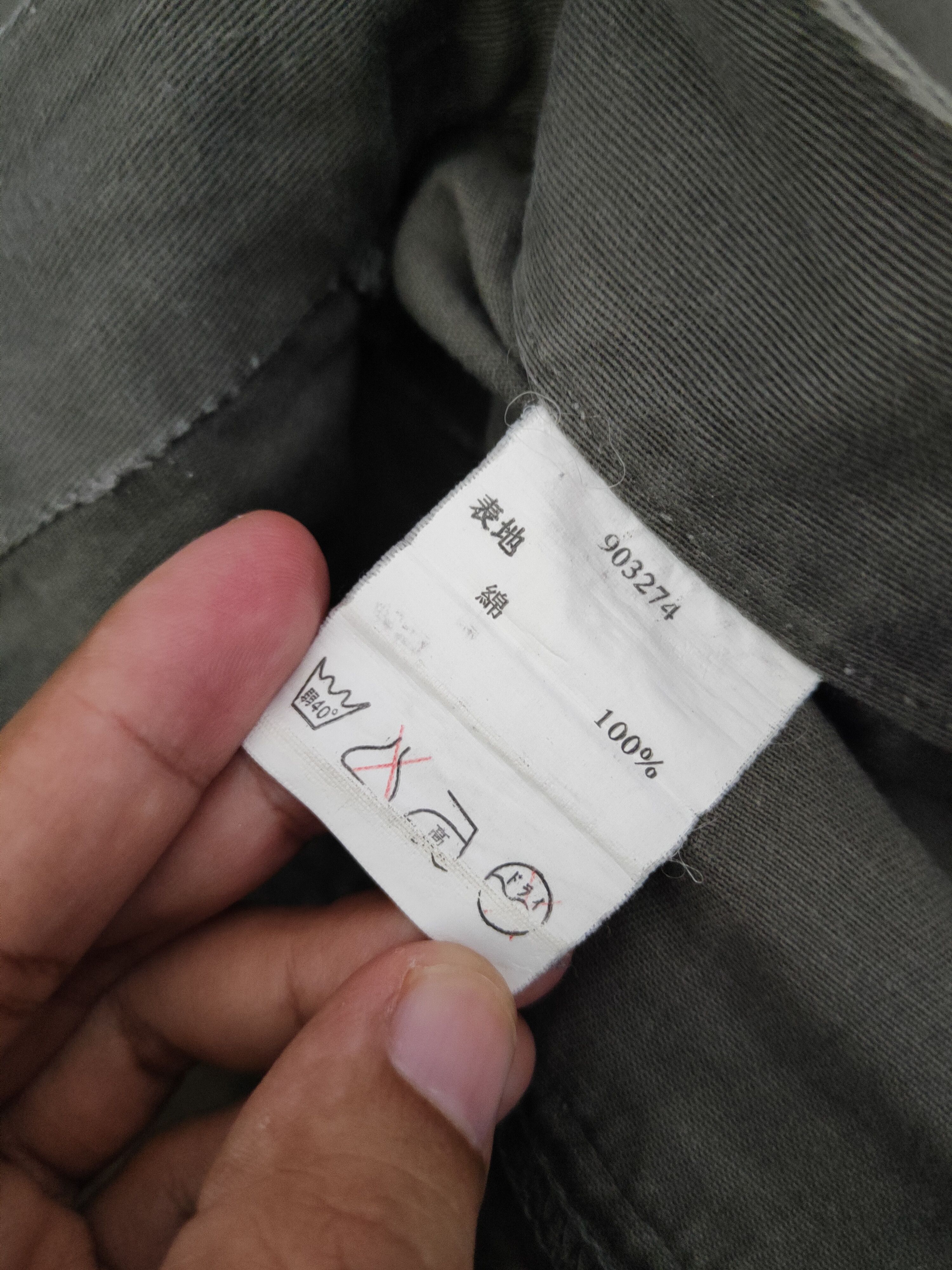Japanese Brand DL Almighty Olive Multipocket Cargo Pants #2444 Size US 32 / EU 48 - 13 Thumbnail