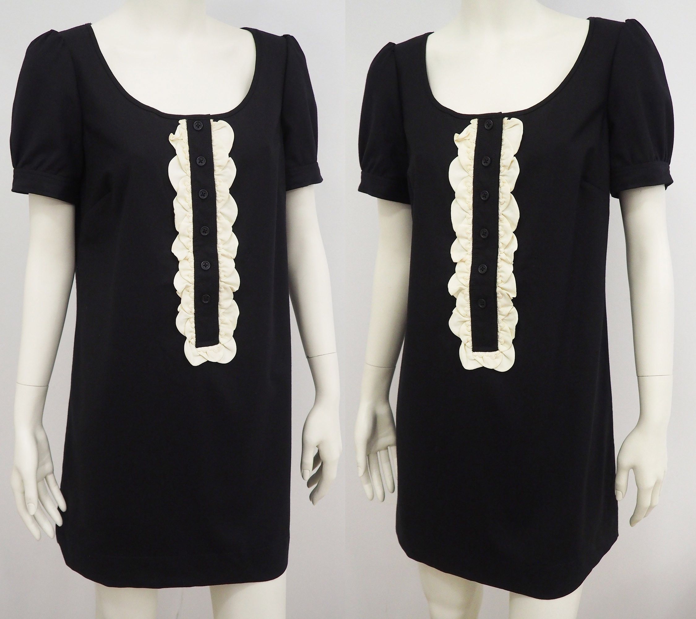 Juicy Couture Juicy Couture vintage wool silk black mini dress size S Size S / US 4 / IT 40 - 6 Thumbnail