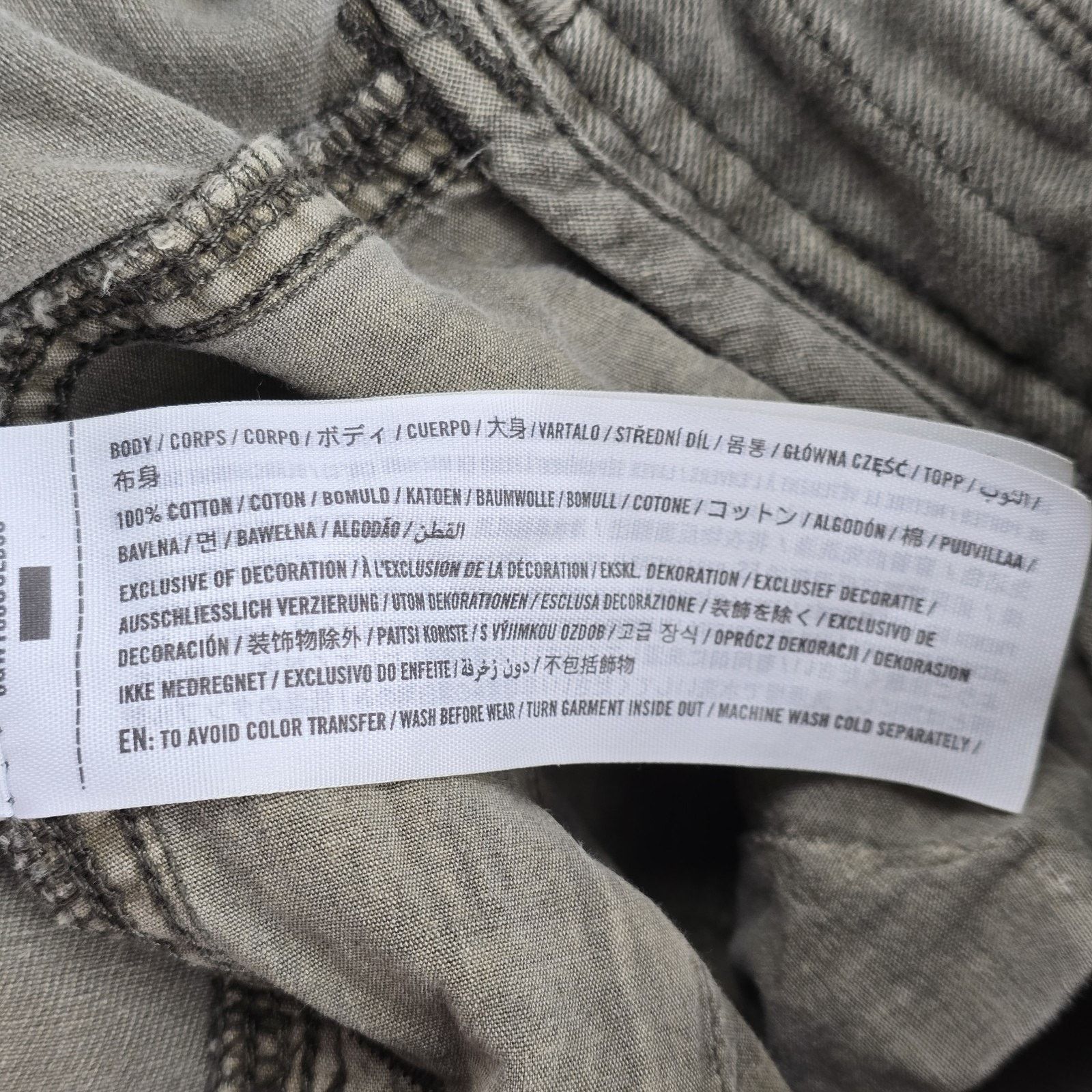 Abercrombie & Fitch VTG Abercrombie & Fitch Pants 30x28 Paratrooper Cargo Y2K Size US 30 / EU 46 - 9 Thumbnail