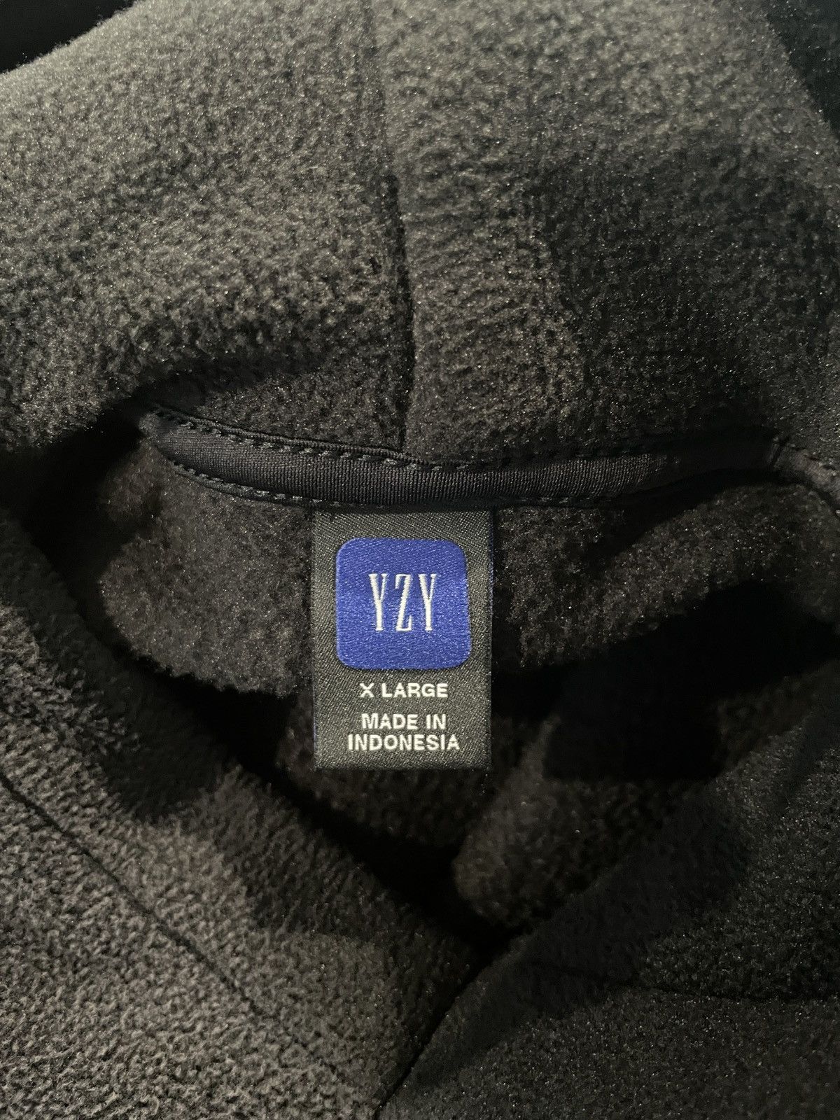 Gap × Kanye West × Yeezy Yeezy Gap Polar Fleece Hoodie Black Size XL (UNRELEASED) Size US XL / EU 56 / 4 - 3 Thumbnail