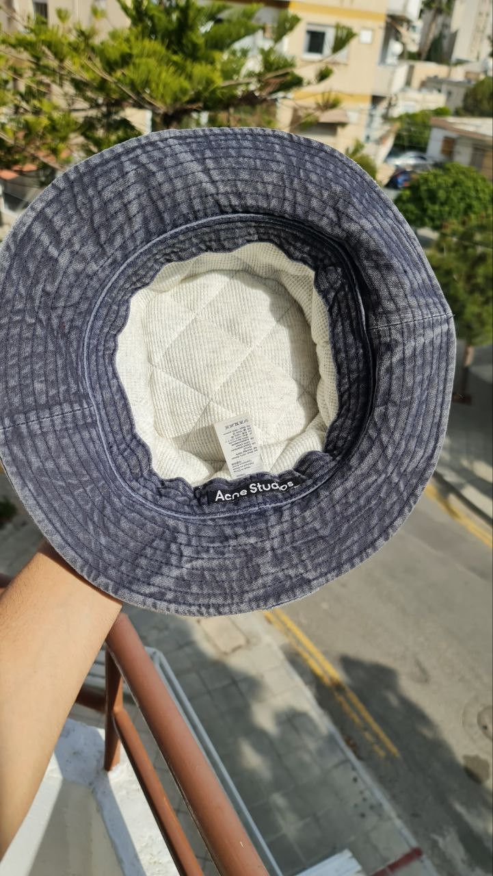 Acne Studios Acne Studios Buko Canvas Face Bucket Hat Size ONE SIZE - 4 Thumbnail