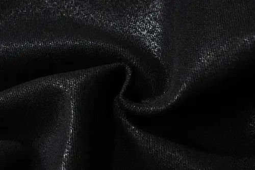 Other Streetwear Wax Leather Stretch Hombre Baggy Flare Pants Size US 32 / EU 48 - 8 Thumbnail