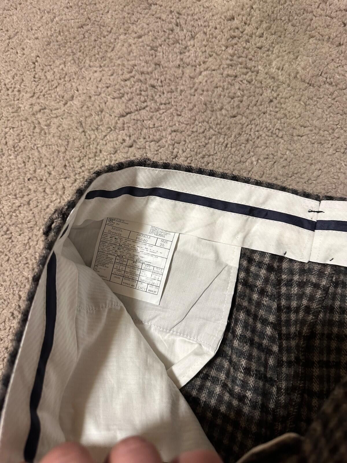 Suitsupply Suit SUITSUPPLY Havana Patch FL Slim / Soho SuitHoundstooth Size 52R - 11 Thumbnail
